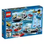 LEGO City 60129 - Le bateau de patrouille de la police