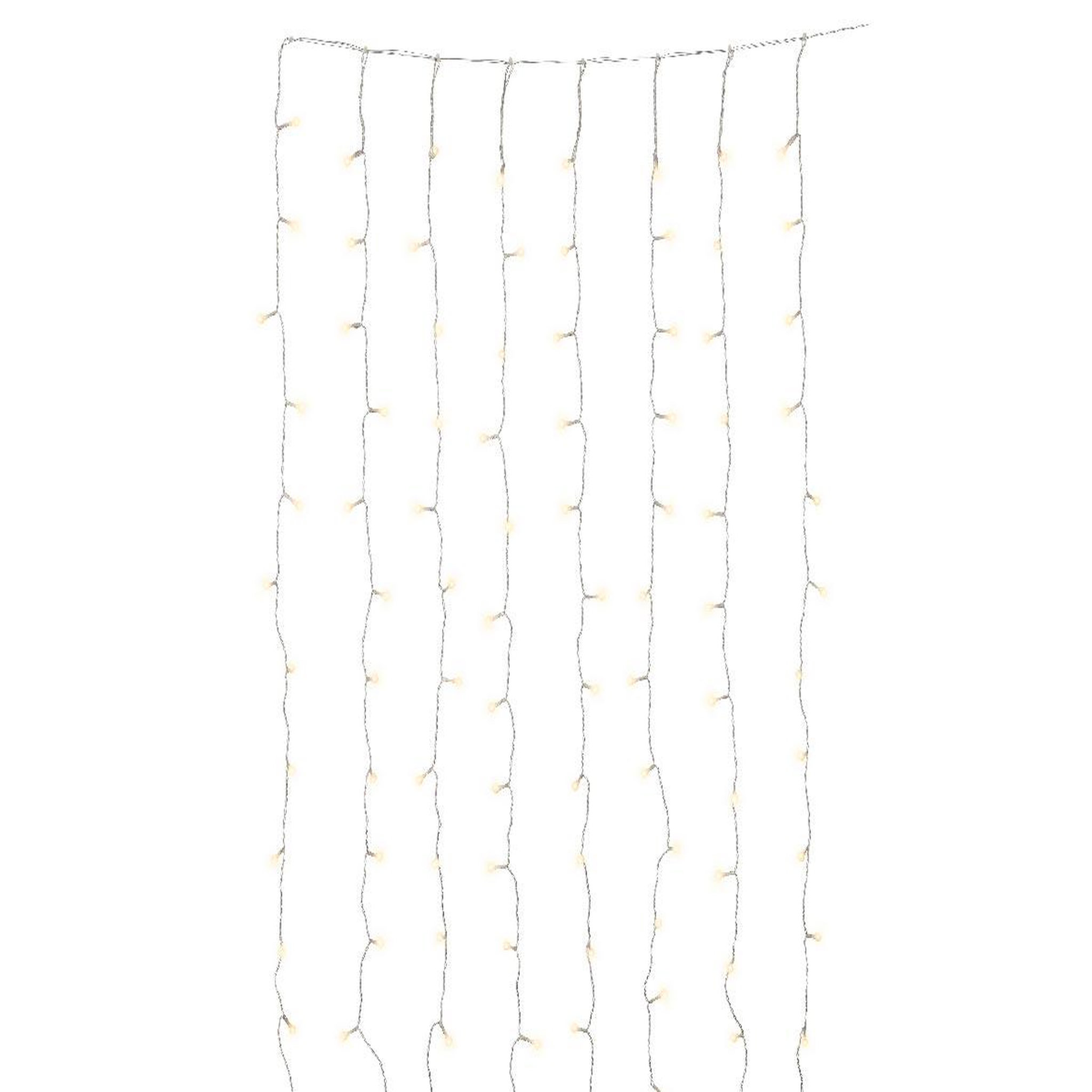 Voir la diapositive 2 : JARDIDECO Guirlande extérieure LED blanc chaud pour parasol fixe - Jardideco