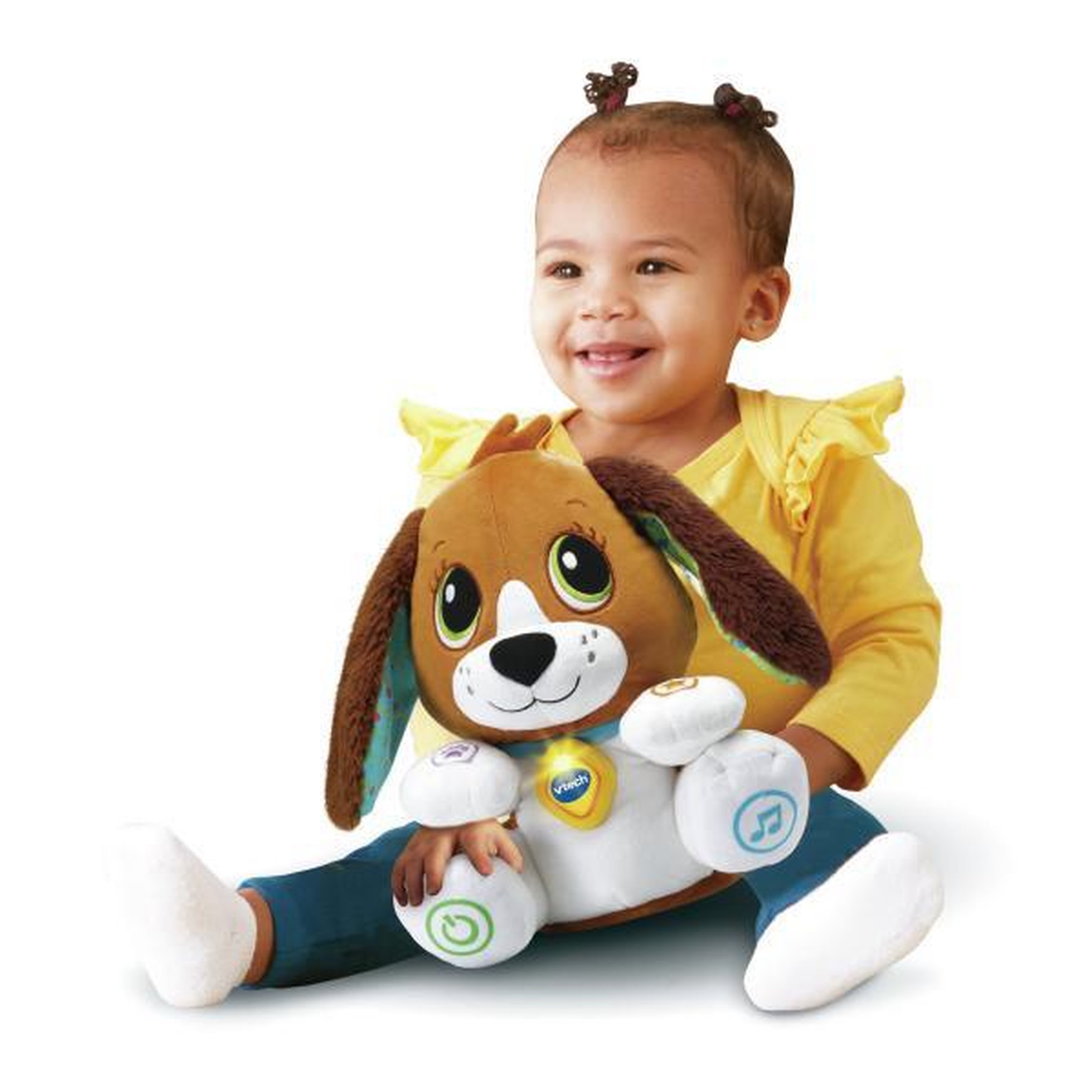 Voir la diapositive 3 : VTECH BABY VTECH BABY - Toutou parle avec moi - Brun