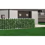 Habitat et Jardin Clôture en treillis de saule  Fragon  - 200 x 100 cm - Vert