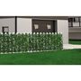 Voir la diapositive 3 : Habitat et Jardin Clôture en treillis de saule  Fragon  - 200 x 100 cm - Vert