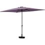 Voir la diapositive 1 : Habitat et Jardin Parasol jardin  Sol 2  - Rectangle - 2 x 3 m - Violet