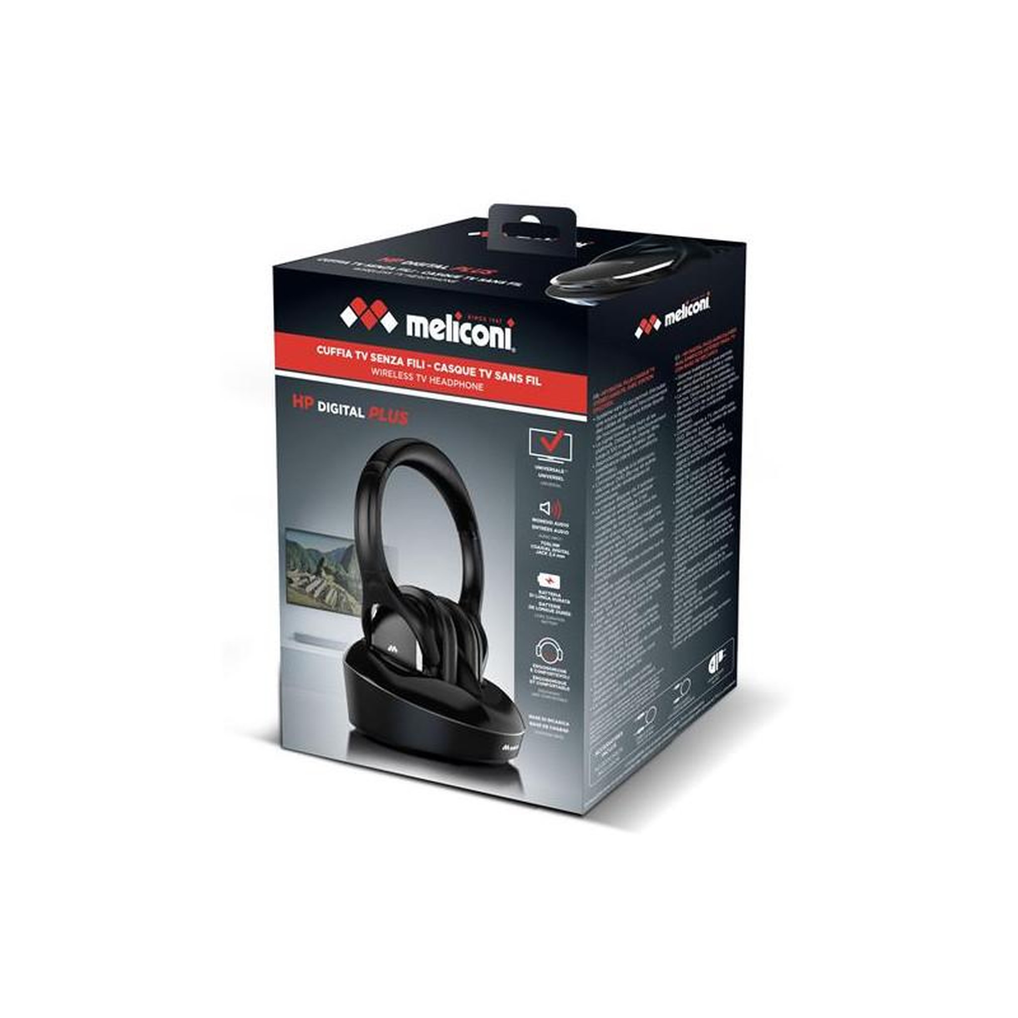 Voir la diapositive 5 : Meliconi CASQUES TV MELICONI - HPDIGITALPLUS