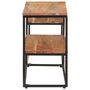 Voir la diapositive 3 : VIDAXL Meuble TV 180x30x50 cm Bois d'acacia massif