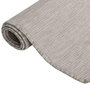 Voir la diapositive 3 : VIDAXL Tapis a tissage plat d'exterieur 120x170 cm Taupe