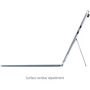 Voir la diapositive 3 : MICROSOFT Clavier Clavier + Stylet Bleu Surface Pro 12''