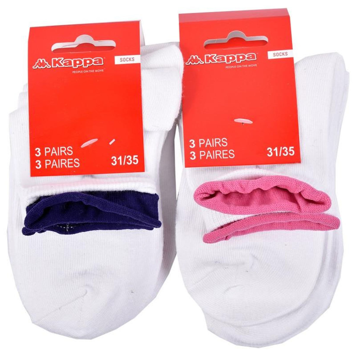 KAPPA Chaussettes Enfant VILLE KAPPA Lot de 6