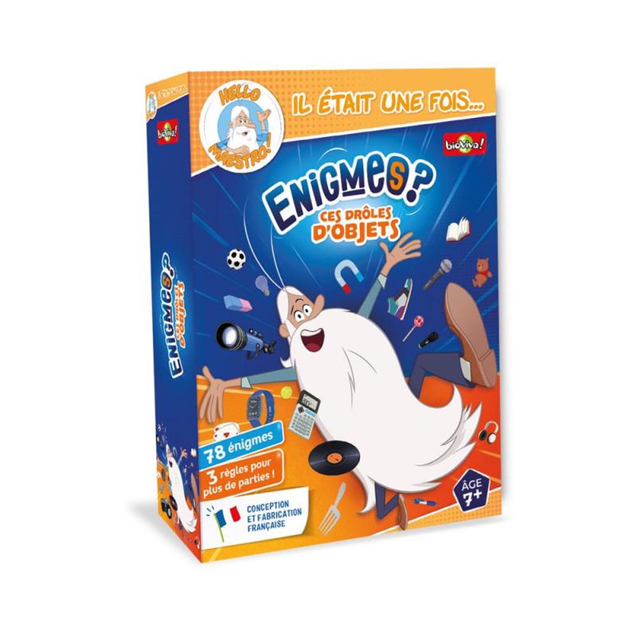 Bioviva Jeu de culture générale Bioviva Enigmes Il était une fois Ces drôles d objets