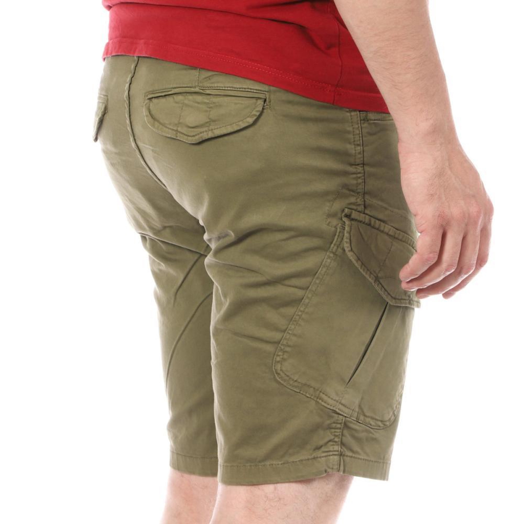 Voir la diapositive 2 : AMERICAN PEOPLE Short Kaki Homme American People Legend