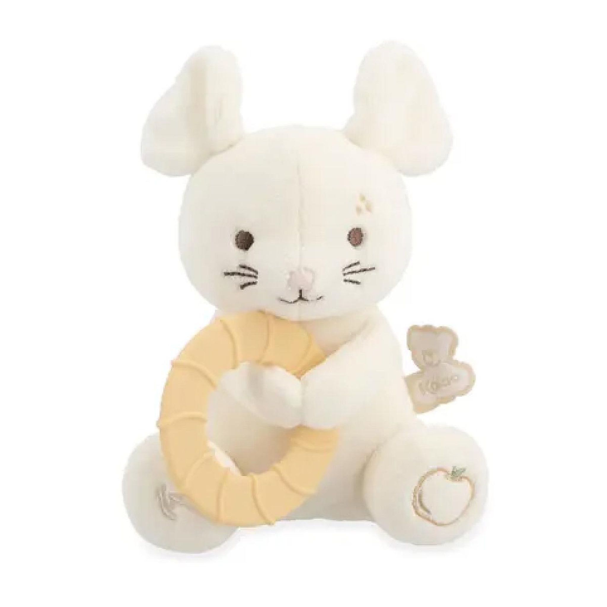 Voir la diapositive 2 : Kaloo Peluche Souris avec Anneau de Dentition Refrigerant