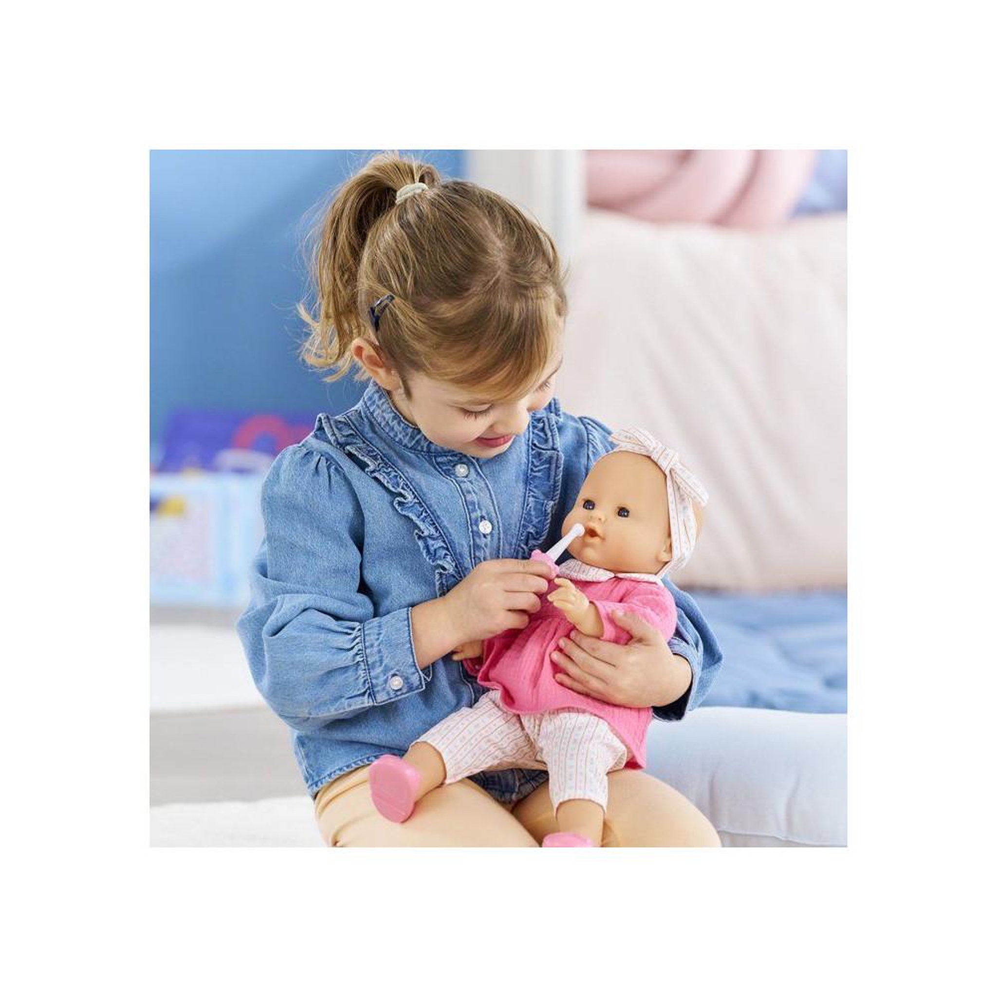 Voir la diapositive 6 : Corolle Bb30/36 coffret accessoires a langer tulipes