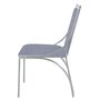 Voir la diapositive 3 : Paris Prix Lot de 2 Chaises en Velours  Lopin  90cm Argent