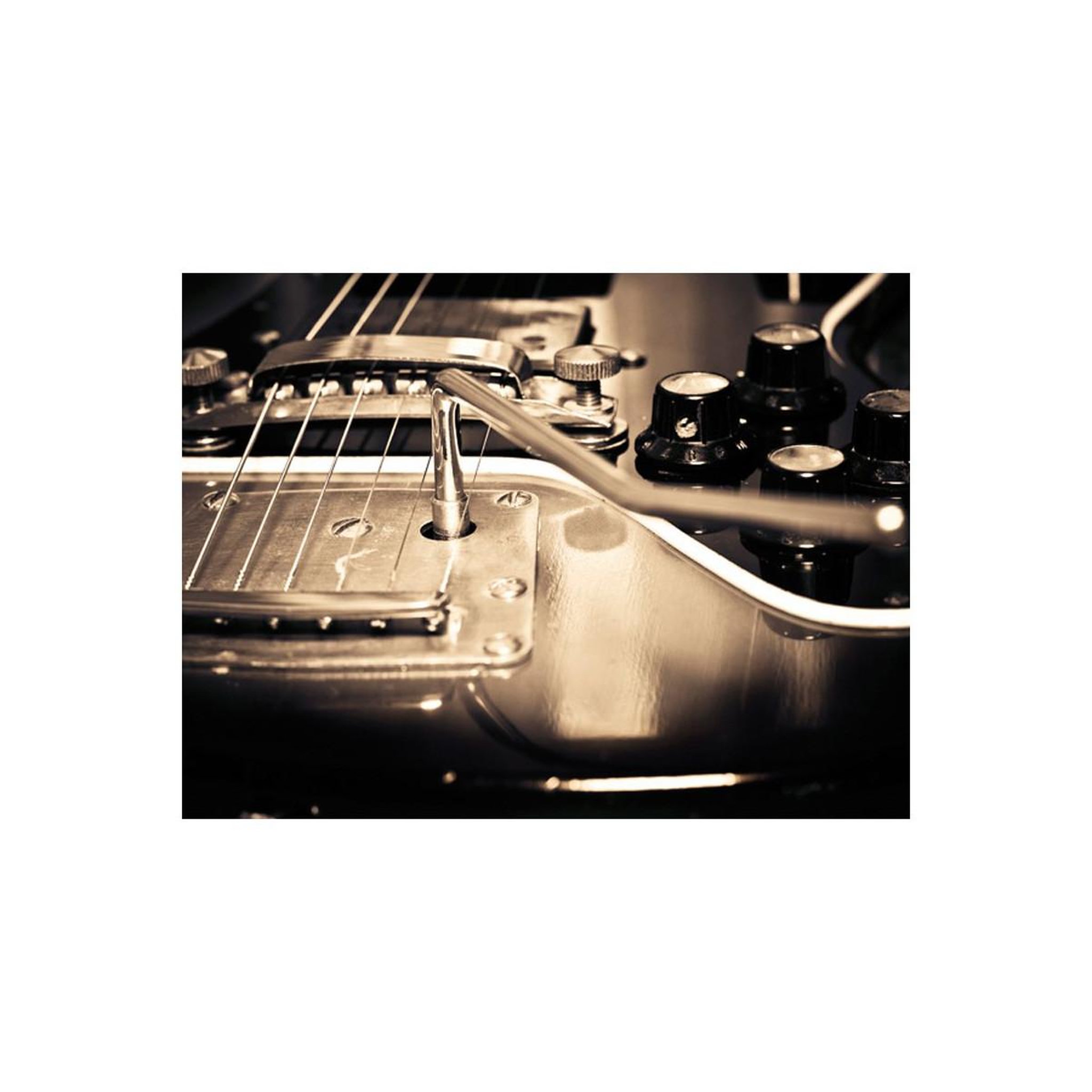 Voir la diapositive 2 : Paris Prix Papier peint  guitare