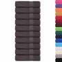 Voir la diapositive 2 : VIDAXL Serviettes de bain 10 pcs anthracite 100x150 cm 100% coton