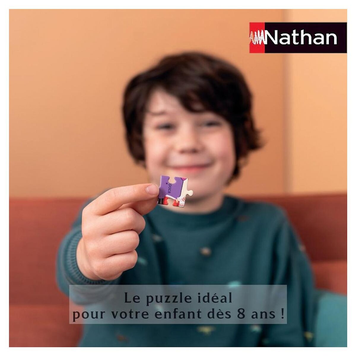 Nathan Puzzle 250p carte d'europe