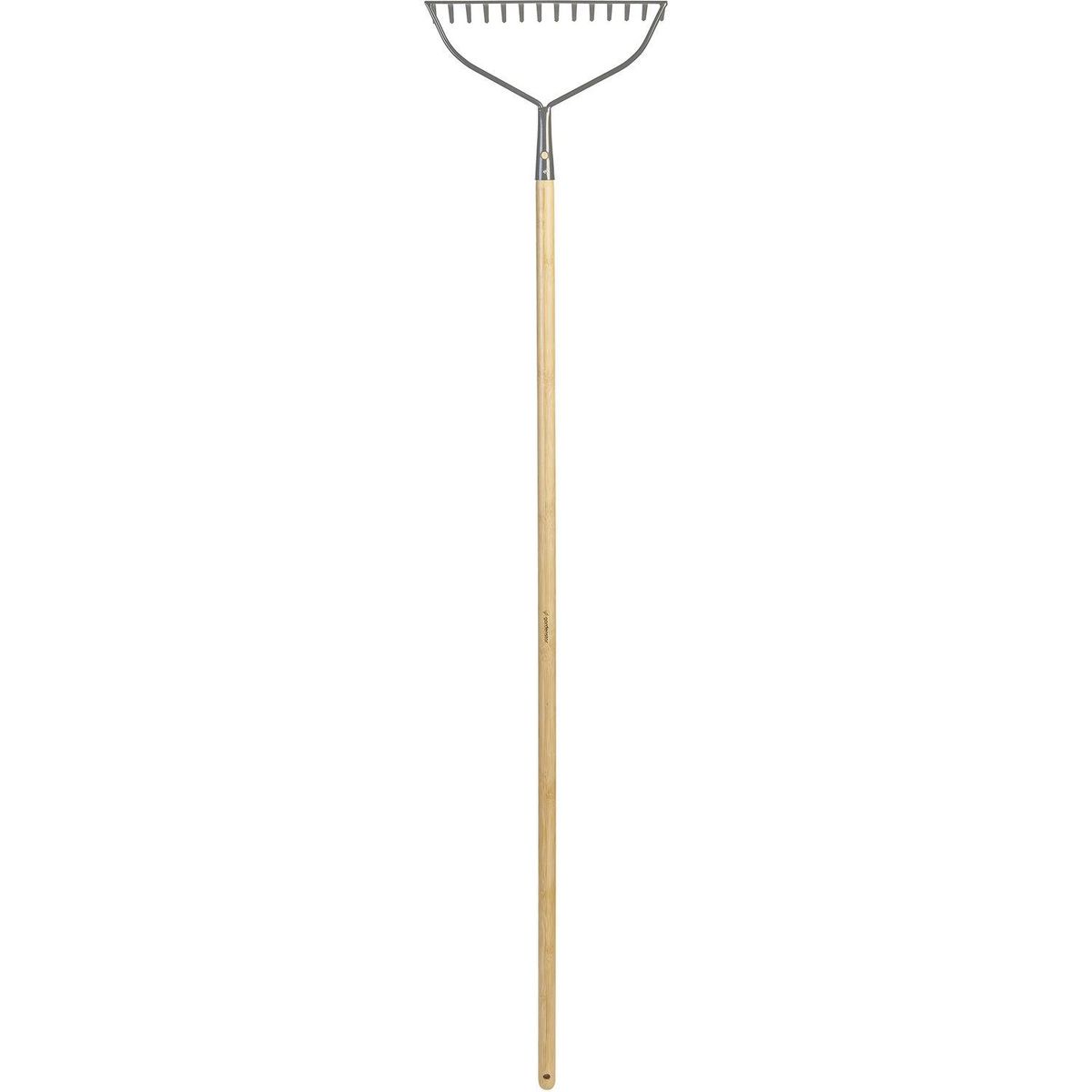 GARDENSTAR Râteau - 14 dents manche en bambou - H155 cm
