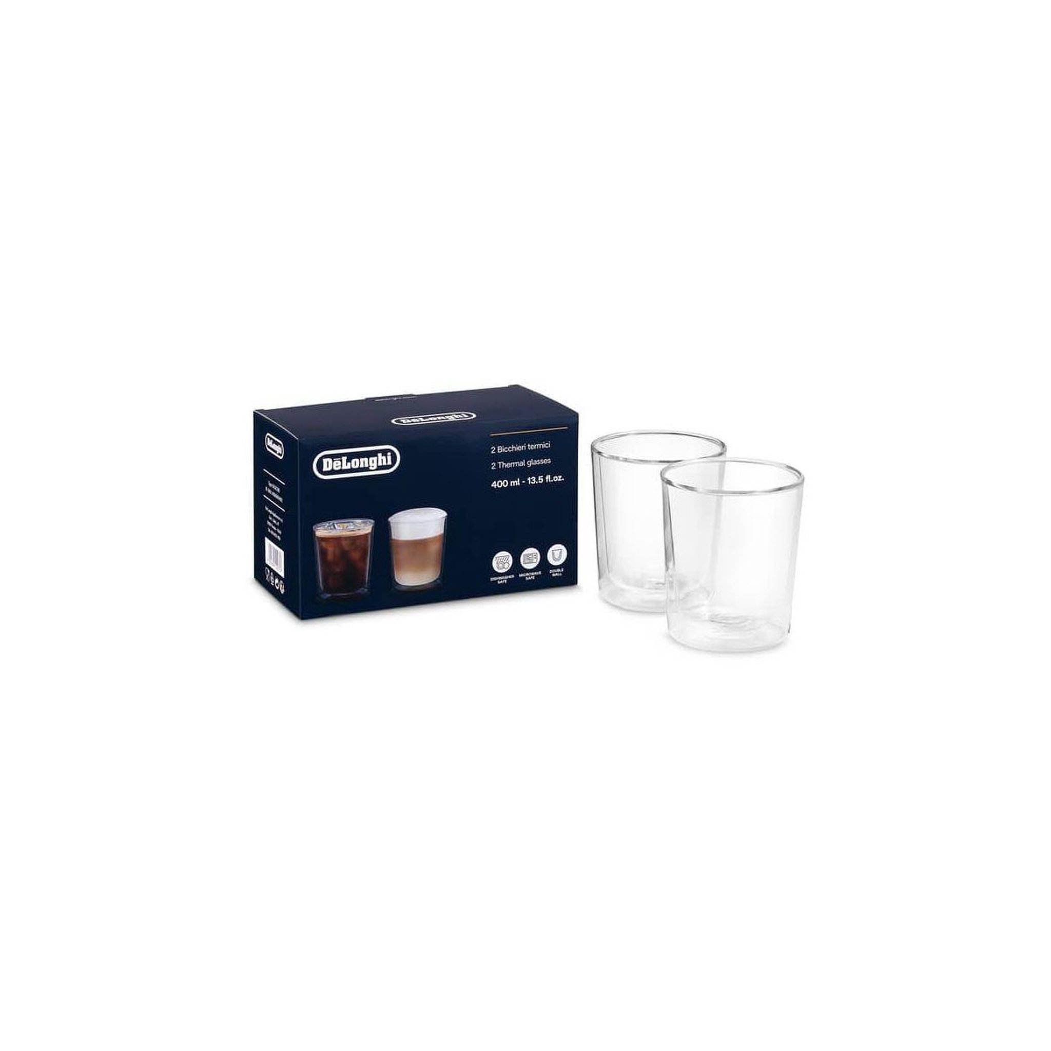 DELONGHI Verre DLSC318 2GLASS COLD DRINKS SMALL