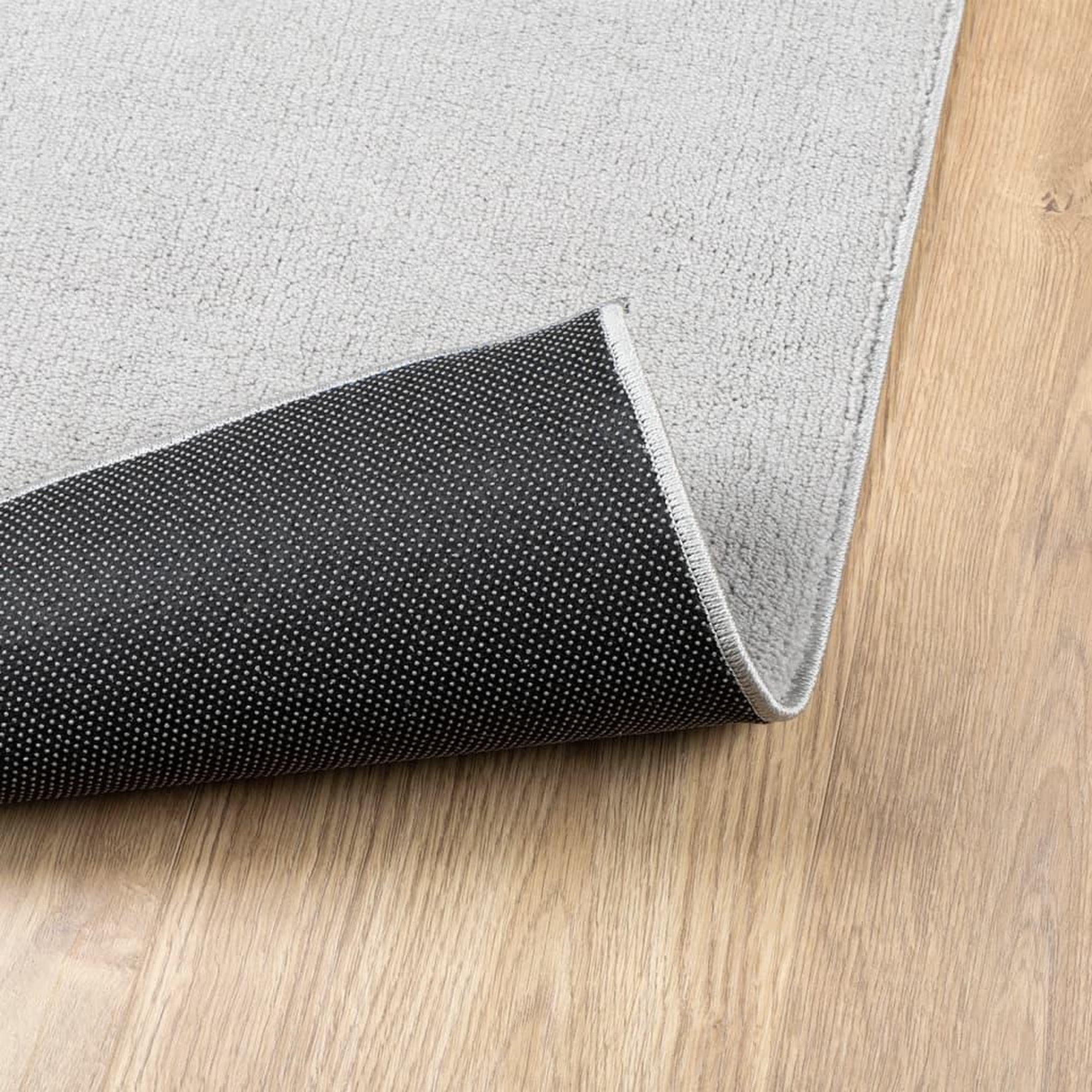 Voir la diapositive 5 : VIDAXL Tapis OVIEDO a poils courts gris 140x200 cm