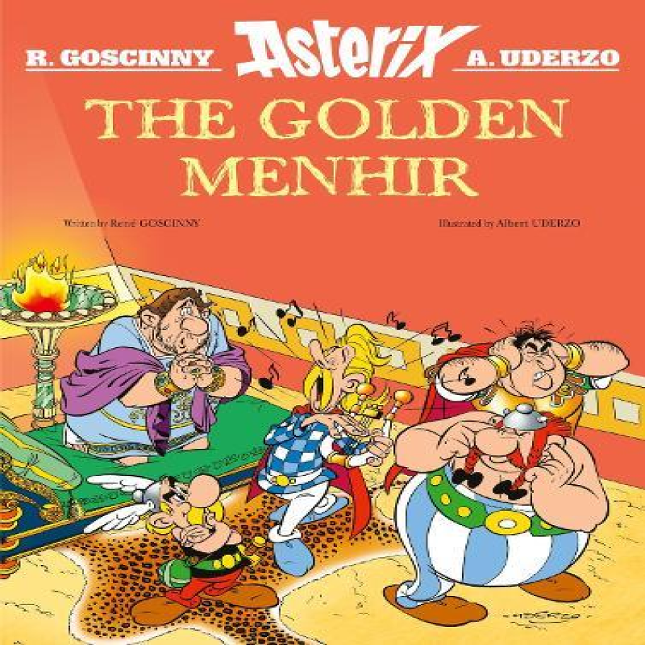 LIVRES The Golden Menhir : An Illustrated Asterix Album