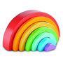 Voir la diapositive 1 : One Two Fun Mon arc-en-ciel en bois Montessori