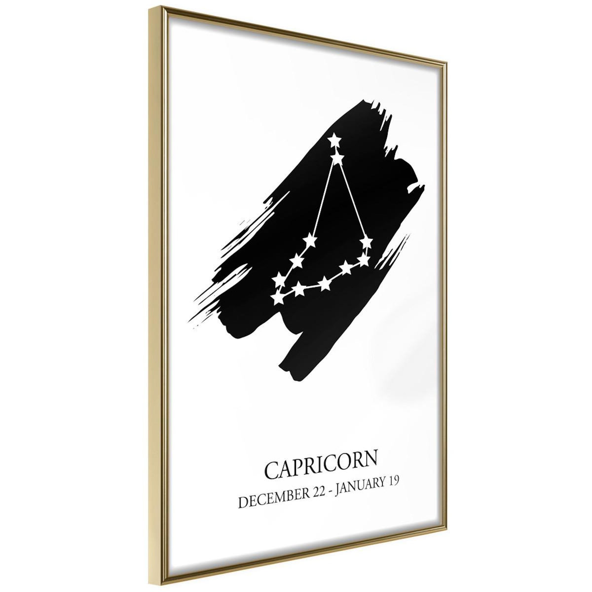 Paris Prix Affiche Murale Encadrée  Zodiac Capricorn I