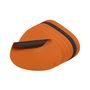 Voir la diapositive 6 : BJORN Set de table curve réversible - 6 pièces - Cuir recyclé orange et chocolat