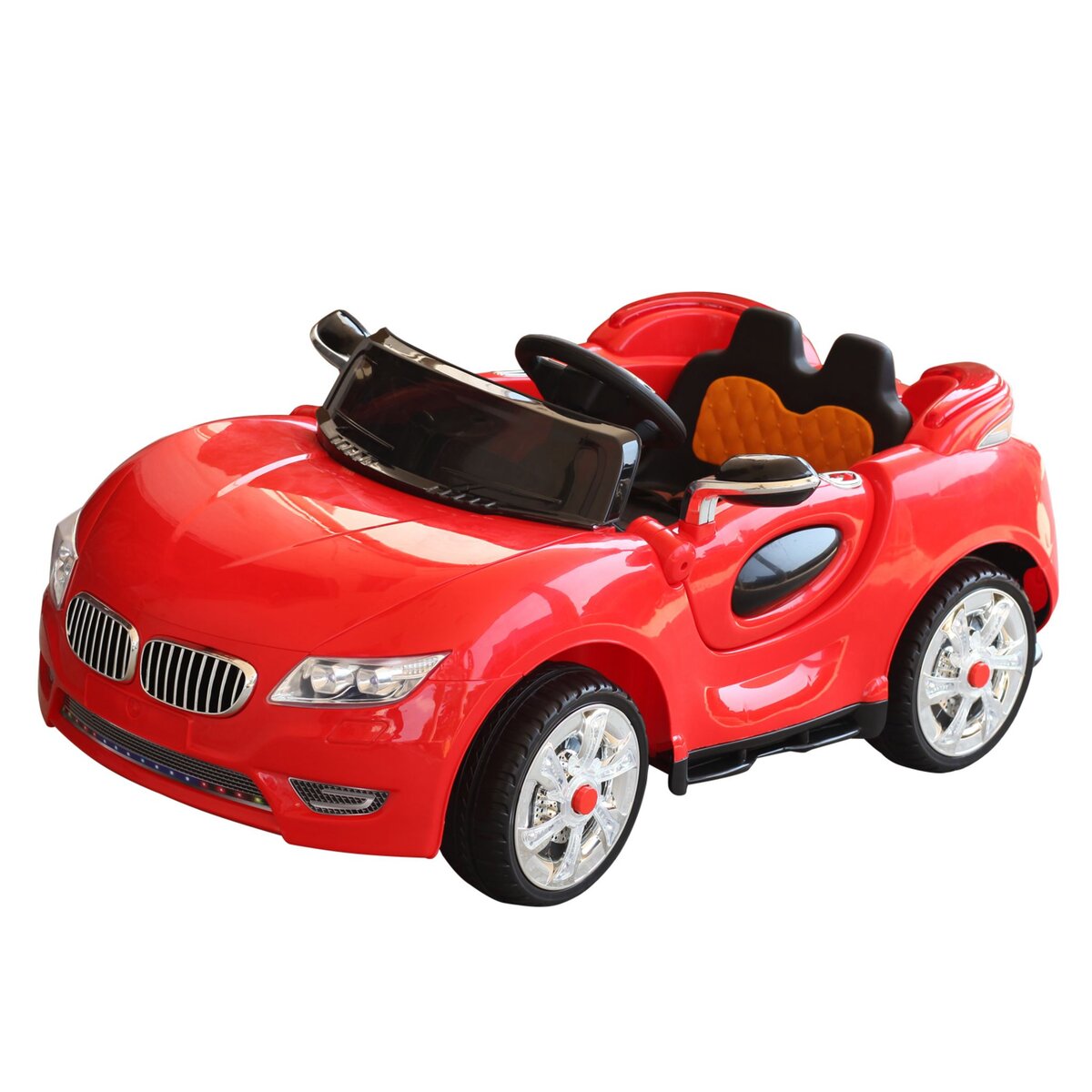 Voiture Électrique 2 Places Enfant 12V 2 Moteurs avec Télécommande 2,4 G  3-8 KM/H Charge 50KG 3-8 Ans Rose - Costway