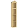 Voir la diapositive 2 : VIDAXL Abri a outils de jardin 40x33x222 cm Bois de pin impregne