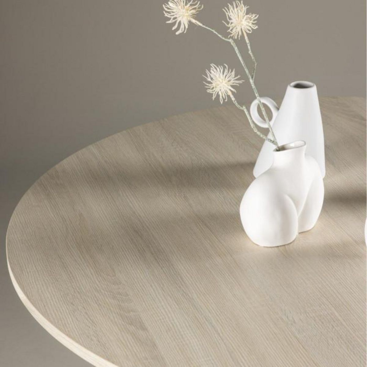 Paris Prix Table à Manger Ronde  Lanzo  120cm Naturel