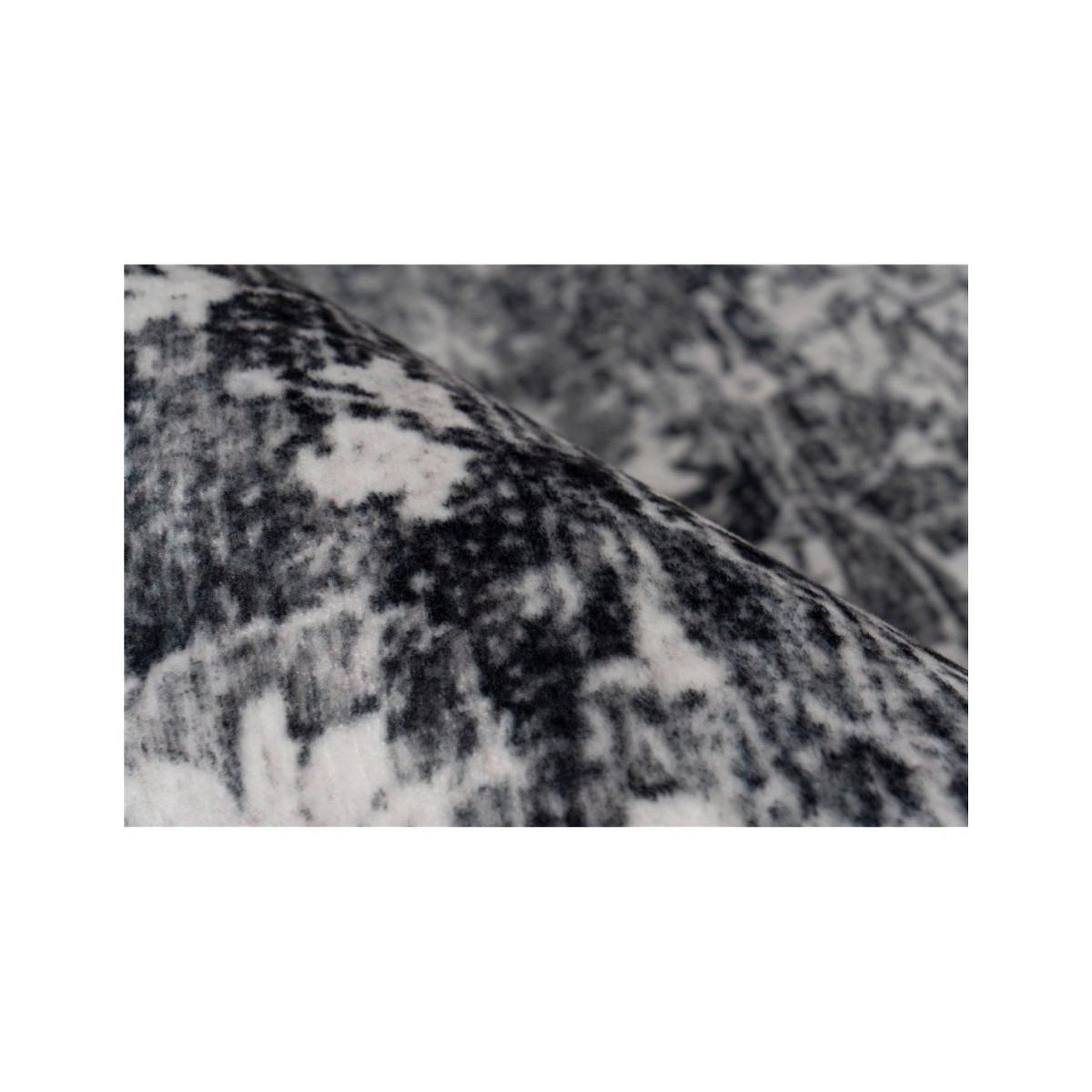 Voir la diapositive 3 : Paris Prix Tapis tissé vintage à poils plats  saphira  gris