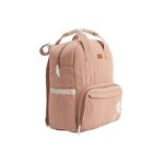 Petit Béguin Sac à dos à langer Mini Loutre. Coloris disponibles : Marron