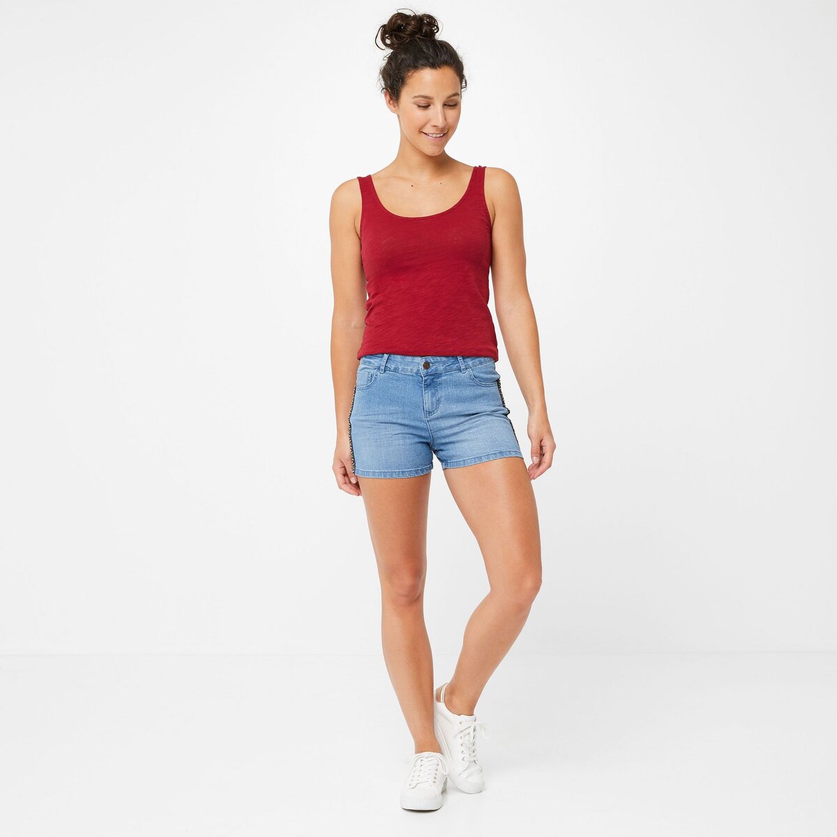 Short femme hotsell jean pas cher