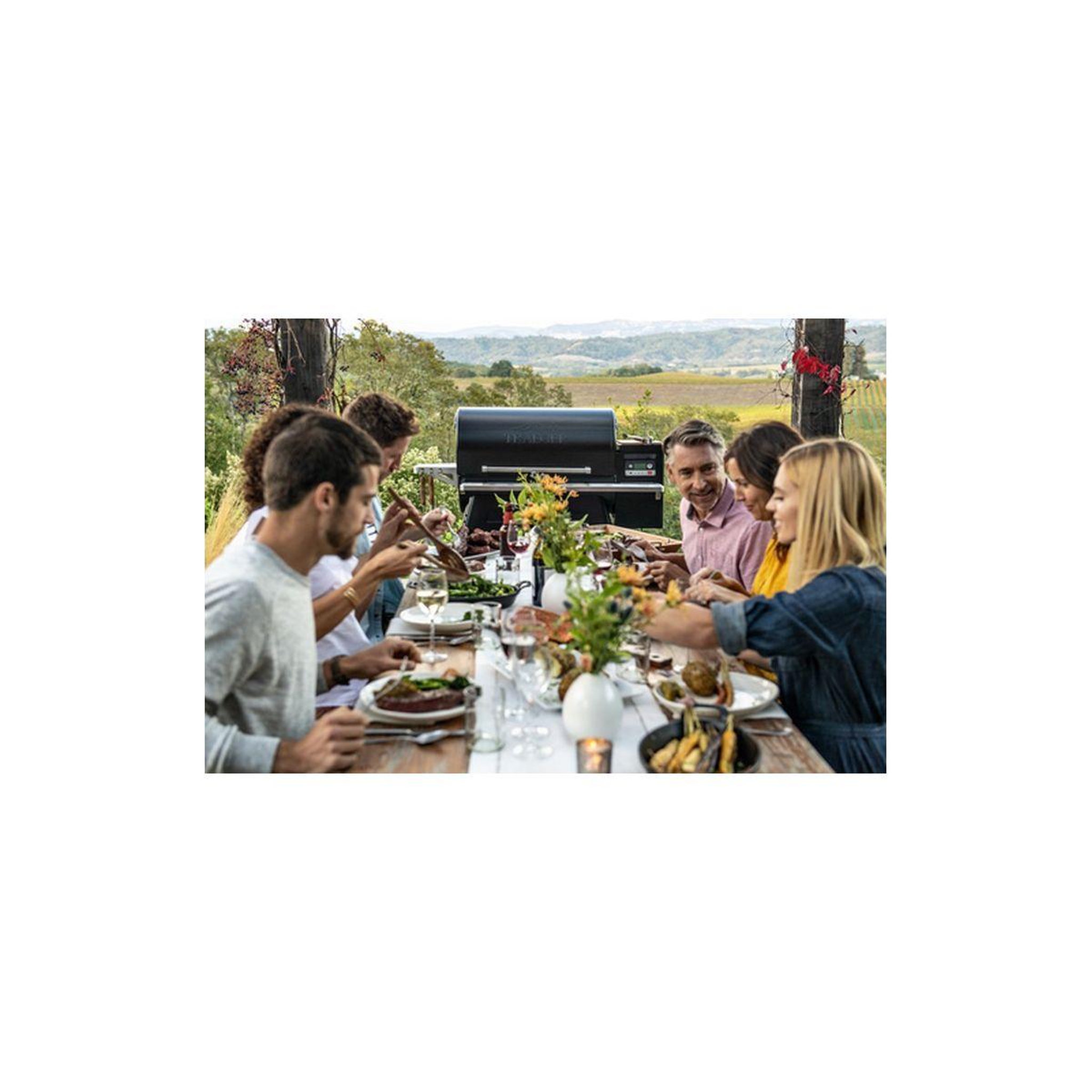 Voir la diapositive 3 : TRAEGER Barbecue pellet Timberline 1300