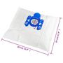 Voir la diapositive 6 : VIDAXL Sacs d'aspirateur pour AEG GR.28 20 pcs