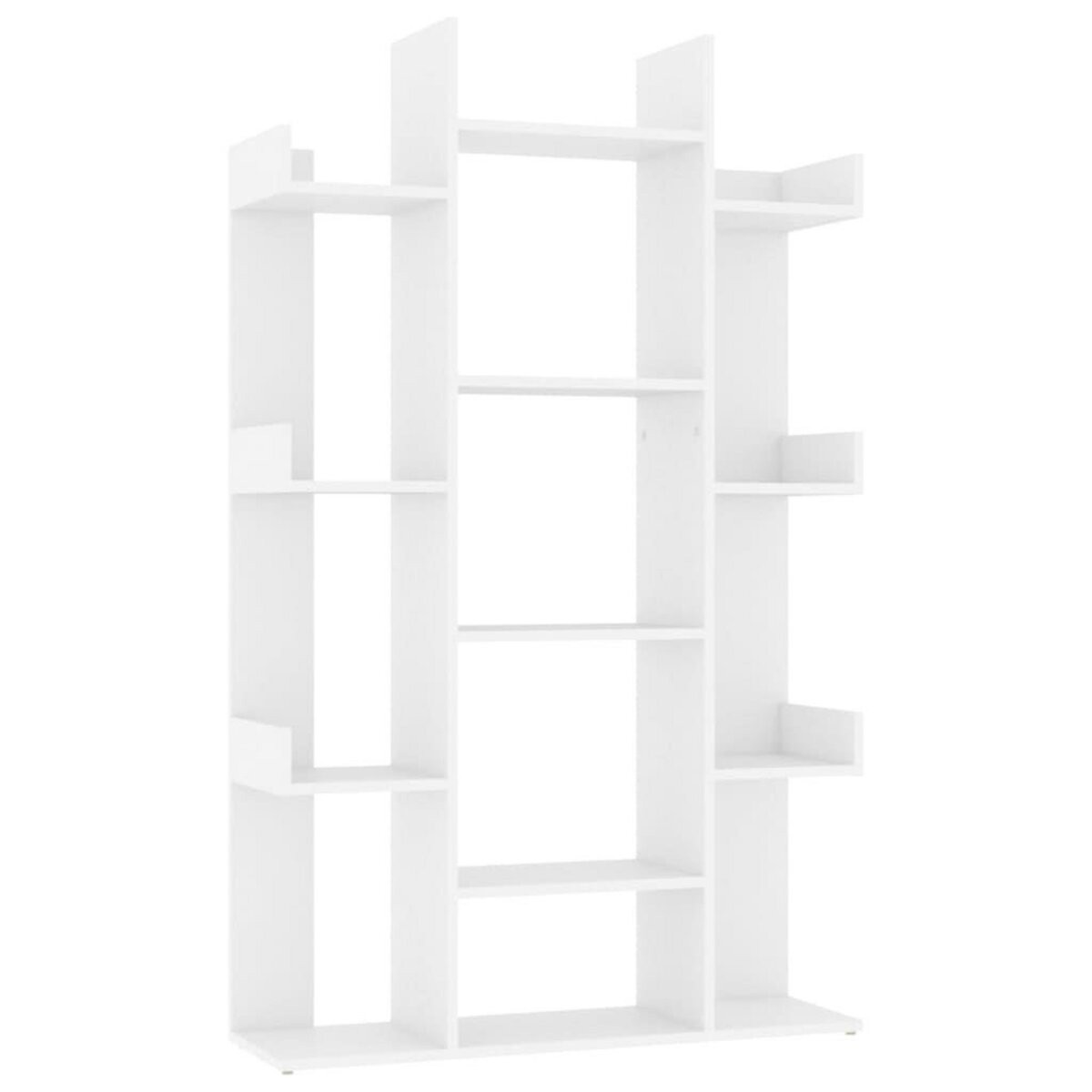 VIDAXL Bibliotheque Blanc 86x25,5x140 cm Bois d'ingenierie