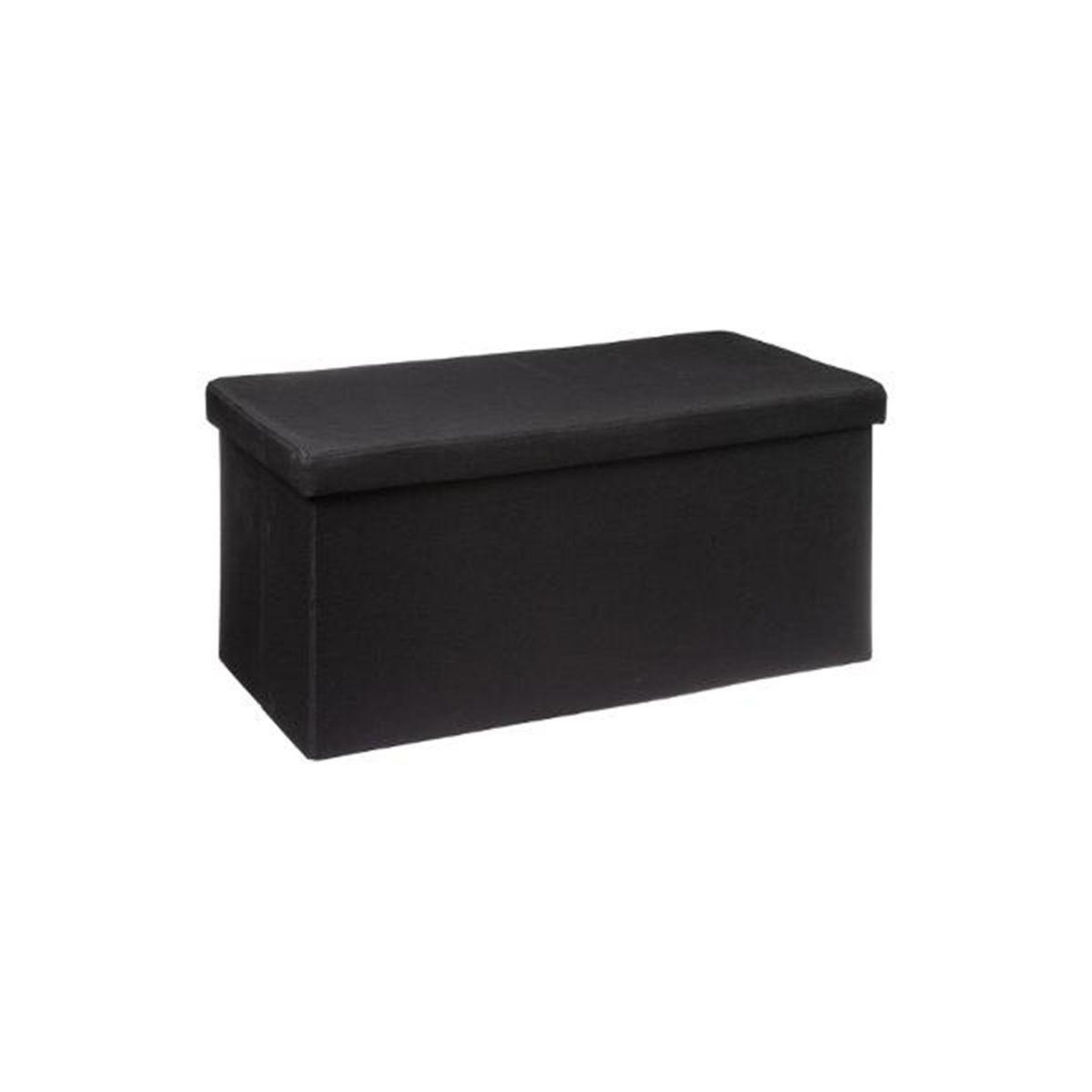 FIVE Pouf & rangement  classy  76cm noir