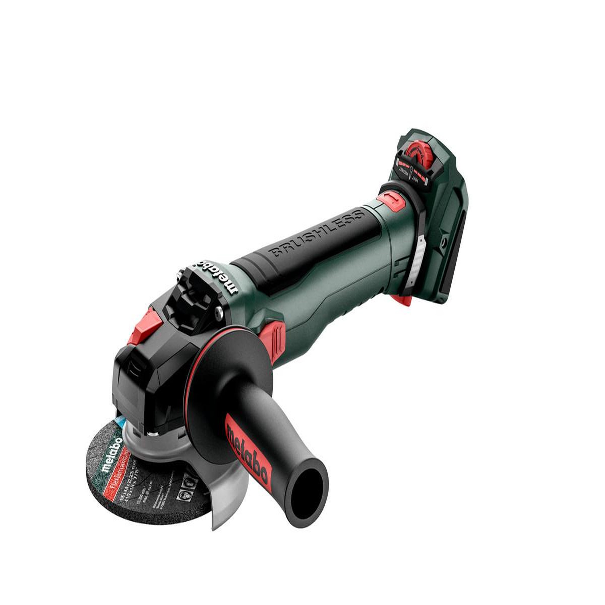 METABO SAS Meuleuse 125 mm 18 v sans fil wvb 18 lt bl 11-125 quick inox pick+mix - sans batterie