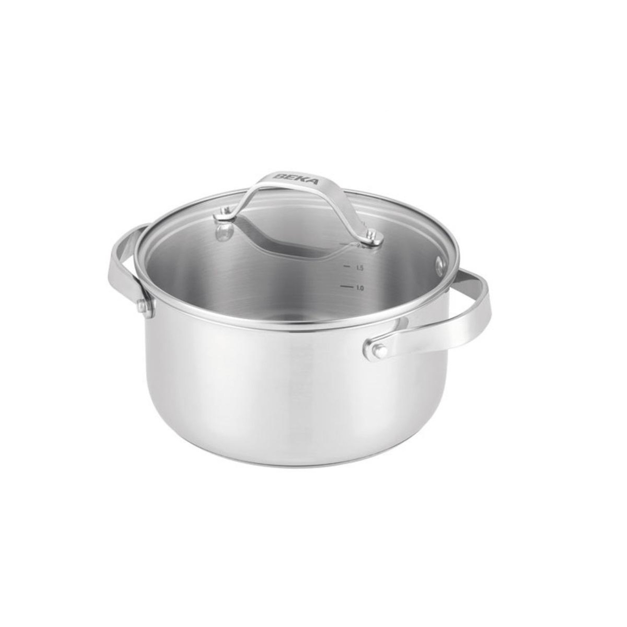 Beka Faitout inox 20cm + couvercle - 101032