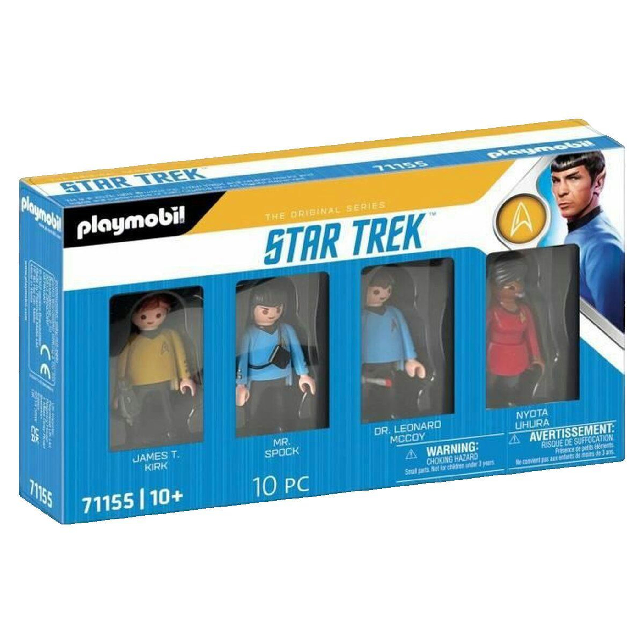Voir la diapositive 1 : PLAYMOBIL Figurines Playmobil Équipe Star Trek multicolore