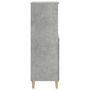 Voir la diapositive 4 : VIDAXL Buffet haut Gris beton 60x36x110 cm Bois d'ingenierie
