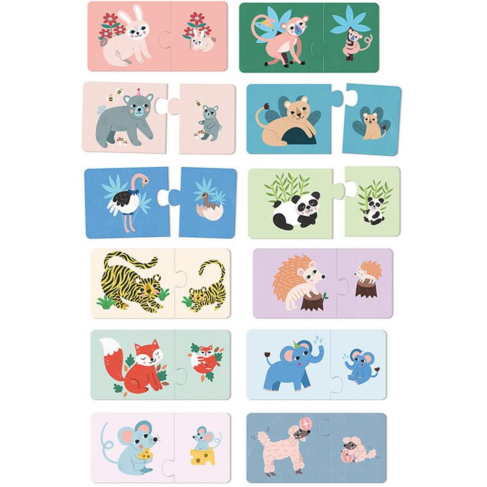 Voir la diapositive 2 : Vilac Puzzles maman bebe - michelle carlsund