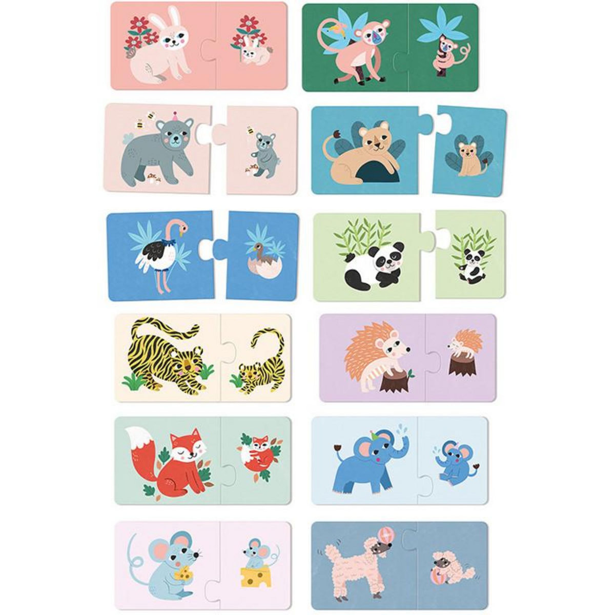 Vilac PUZ 12X2P MAMAN CARLSLUND SPE VILAC VIL8569