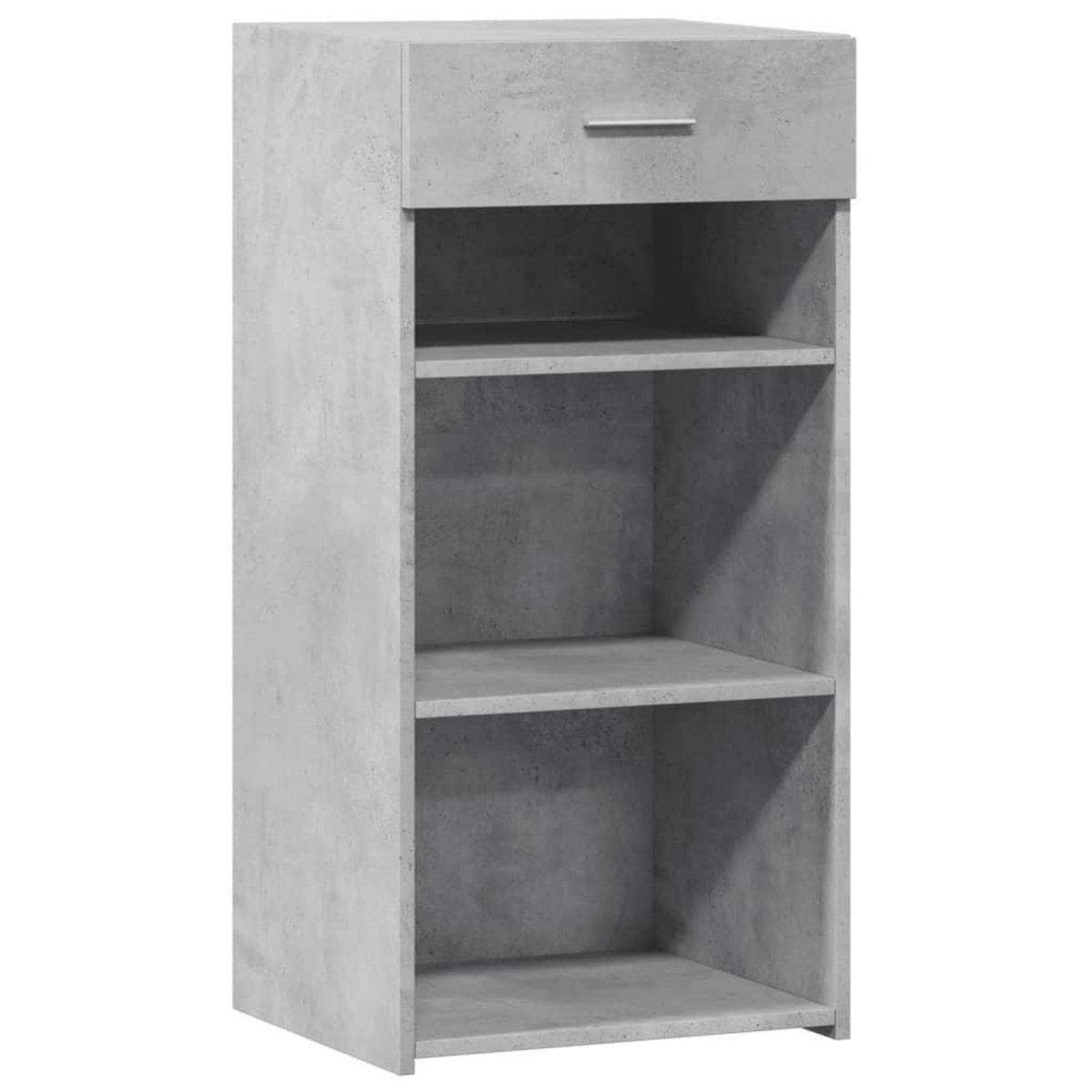 VIDAXL Buffet gris beton 45x42,5x93 cm bois d'ingenierie