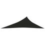 Voir la diapositive 3 : VIDAXL Voile d'ombrage 160 g/m^2 Noir 4x5x6,8 m PEHD