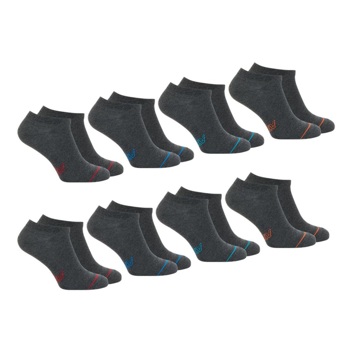 Athena Lot de 8 paires de socquettes low cut Ecopack