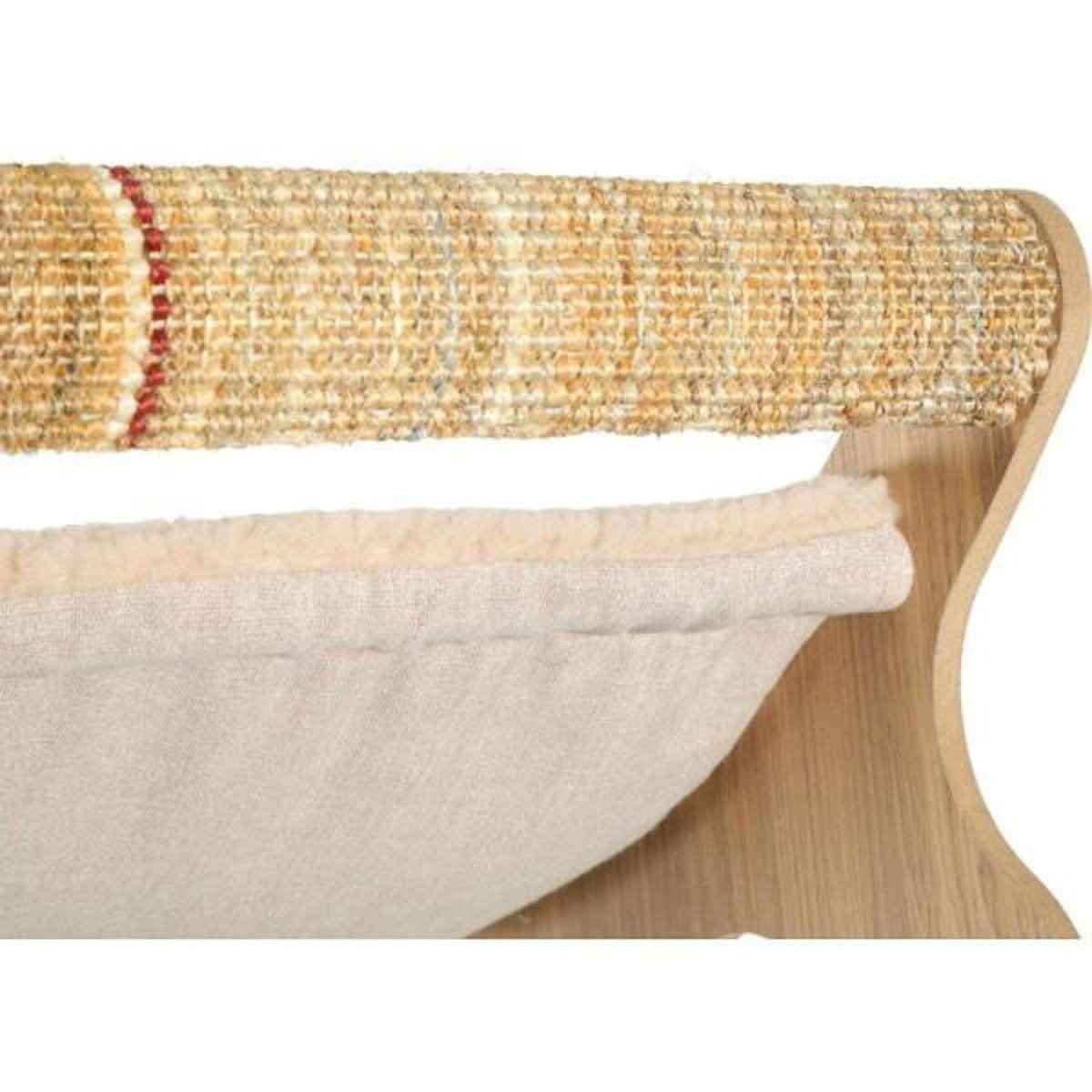 Zolux Hamac chaise longue pour chat - ZOLUX - Griffoir sisal - Espace repos - Boréal - Biege