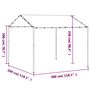 Voir la diapositive 6 : VIDAXL Tente a auvent beige 3x3 m acier et tissu