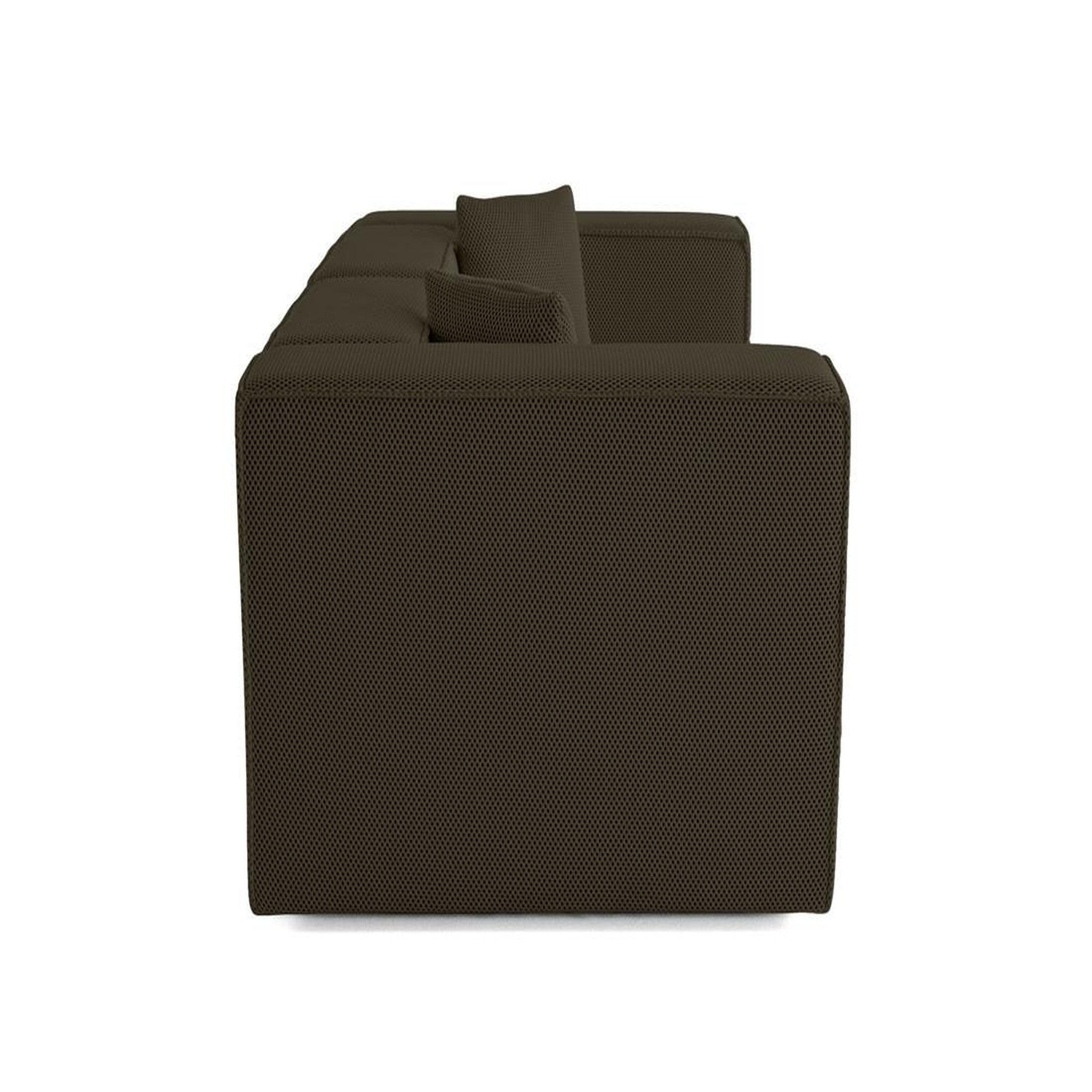 Voir la diapositive 4 : LISA DESIGN Arty - canapé modulable 2 places - en tissu mailles 3d