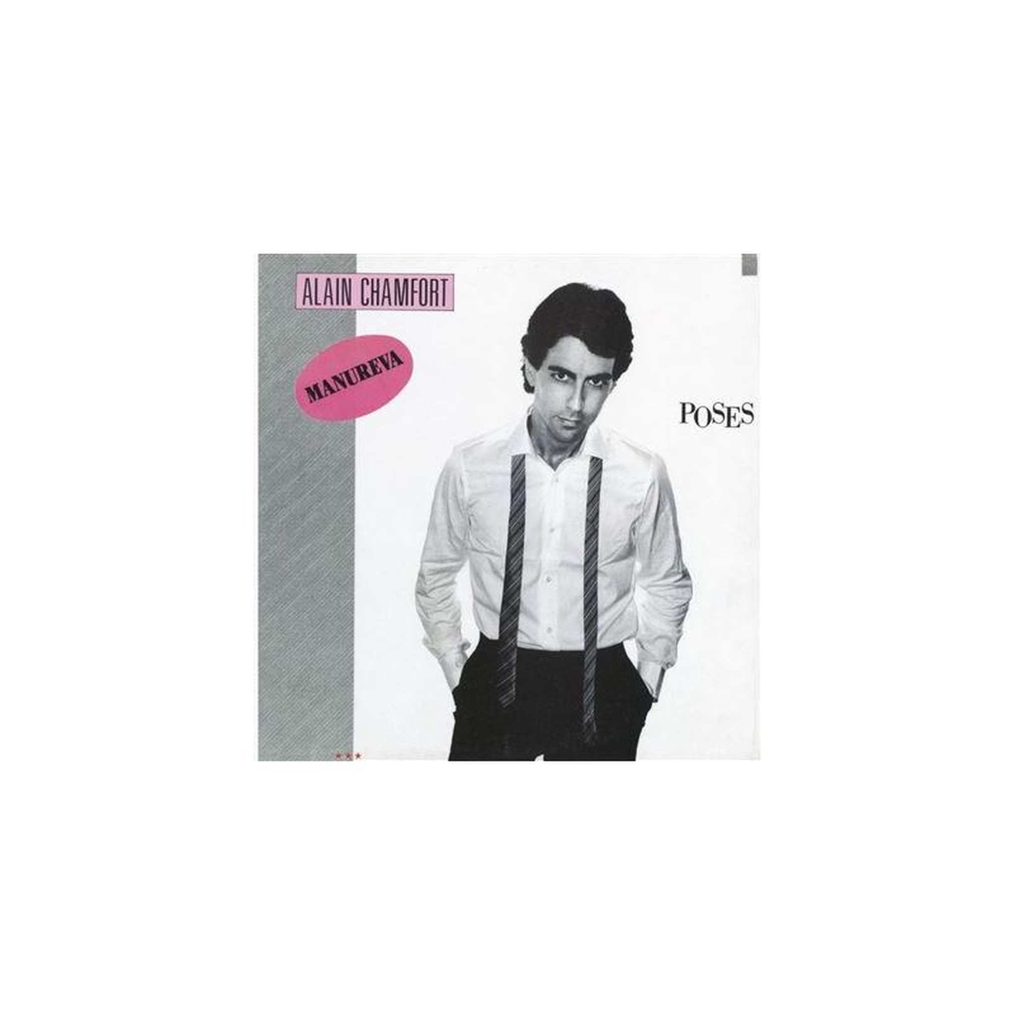 Vinyle lp 33t poses d'alain chamfort, variété pop francophone, 1 disque, universal music france