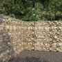 VIDAXL Mur en gabion avec couvercle Acier galvanise 300 x 50 x 200 cm